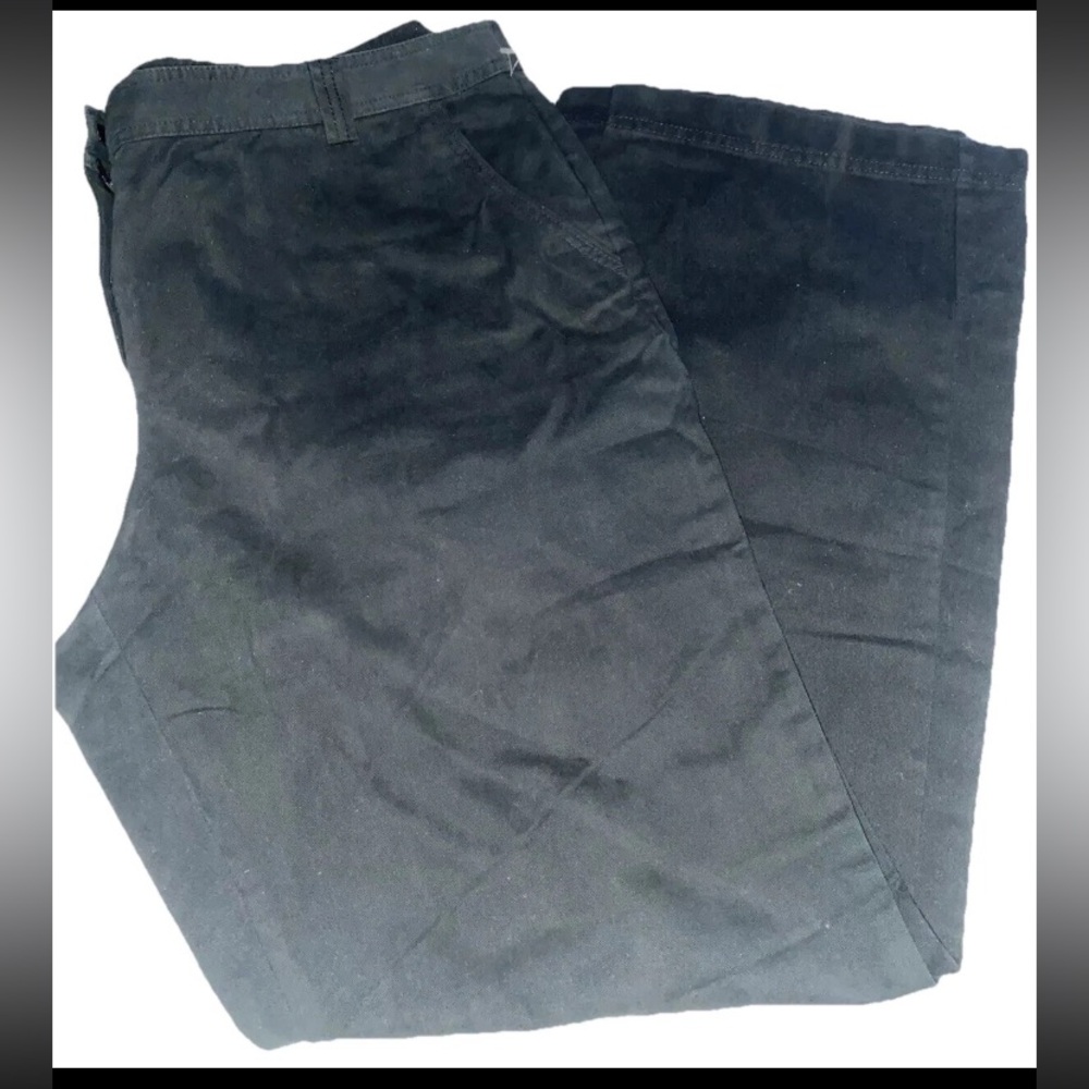 Liz Claiborne Pants Size 16 Regular Audra  Straight Leg Black